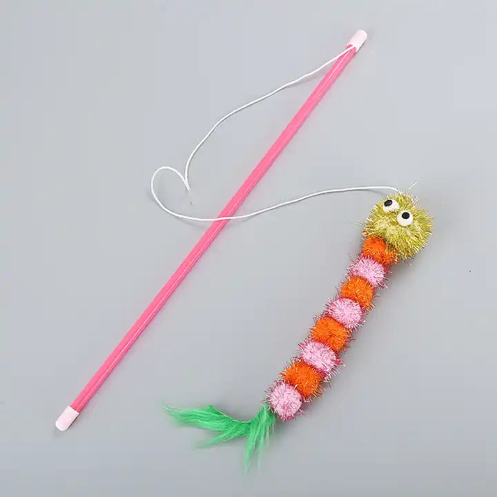 Cat Wand Stick Toy