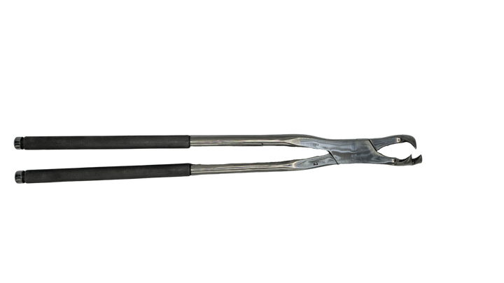 Dr Tail Equine Three Prong Root Molar Extraction Forceps Onside 21 Inch 4