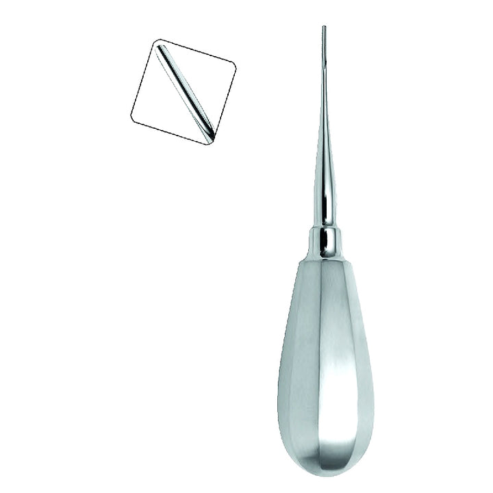 TK PLUS - Set Di Elevatori Alati Per Estrazione Dentale Veterinaria - Manico Stubby 2mm - Foto 5