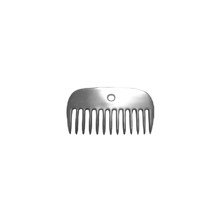 Dr Tail Mane & Tail Comb – 4-inch Polished Aluminum