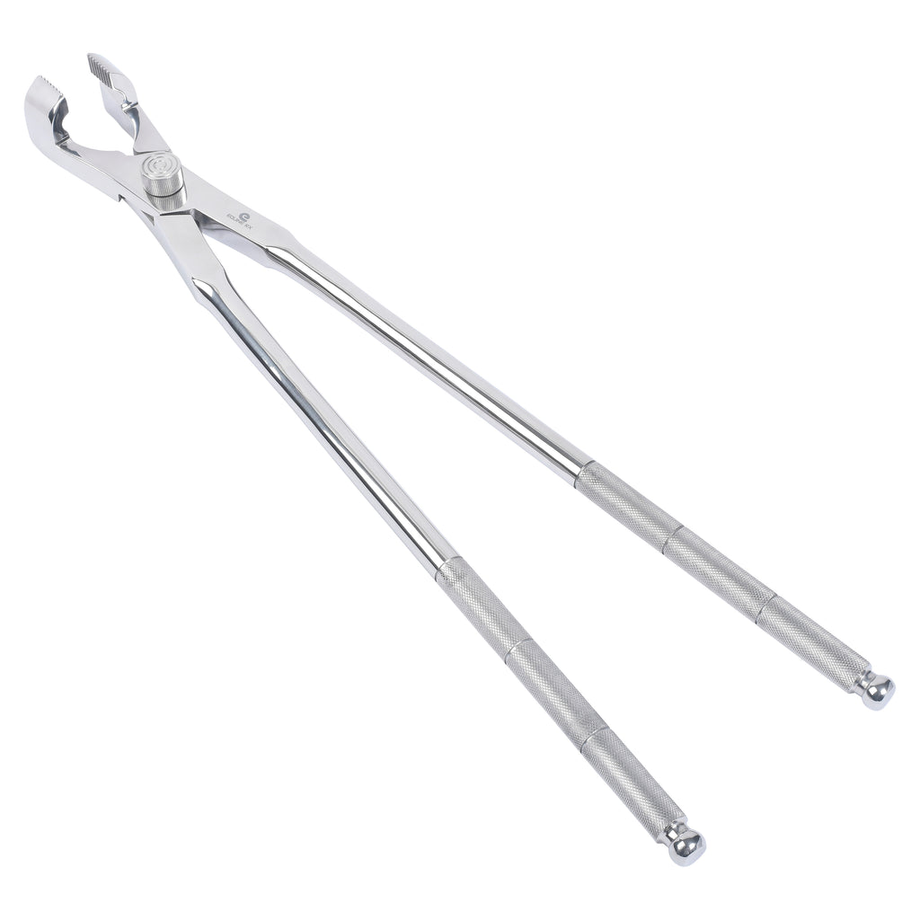 High Qualtiy Stainless Steel Jaw Molar Forceps with Fulcrum 20"