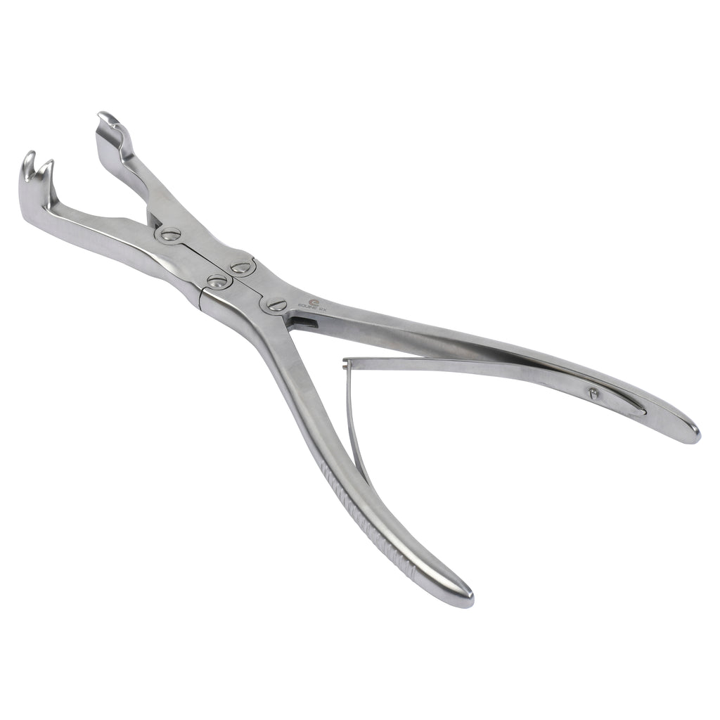 High Quality Stainless Steel Four Prong Compound Cap Forceps 12" that are very useful for caps and premolars